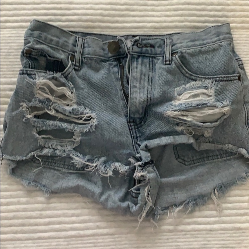 Blue Jean shorts